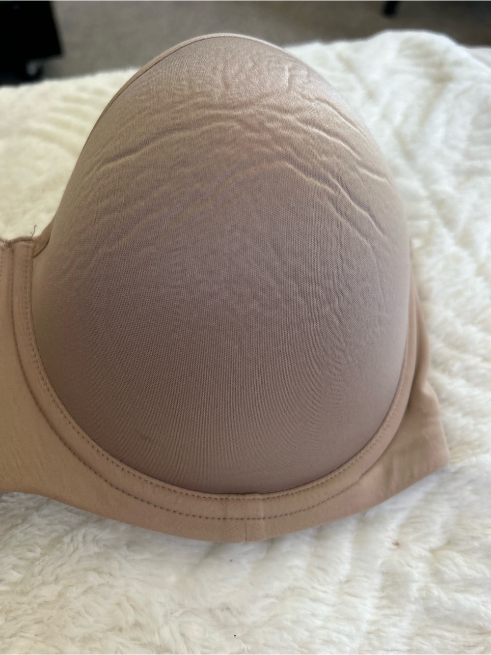 ThirdLove 24/7 Classic Strapless Padded Underwire Bra. 36E. - Picture 4 of 7